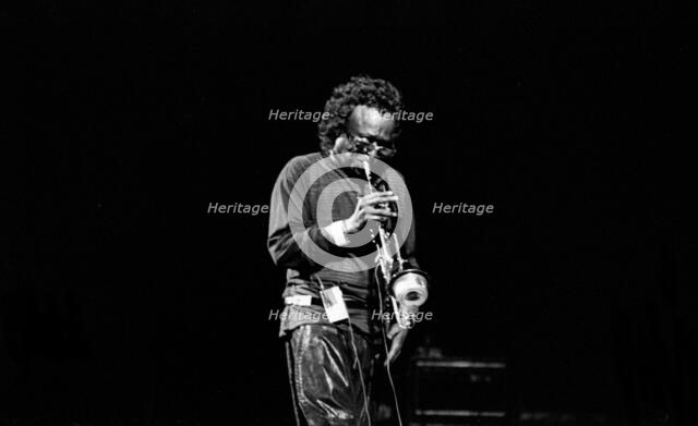 Miles Davis, RFH, London, 1989.  Artist: Brian O'Connor.