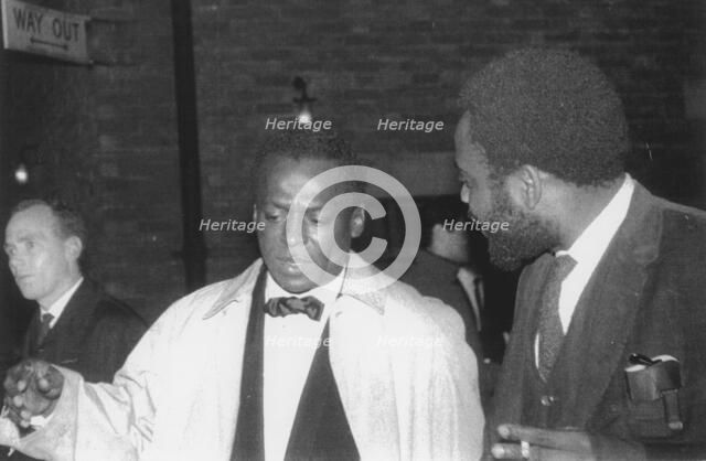 Miles Davis, (unknown gig), c1960's. Creator: Brian Foskett.