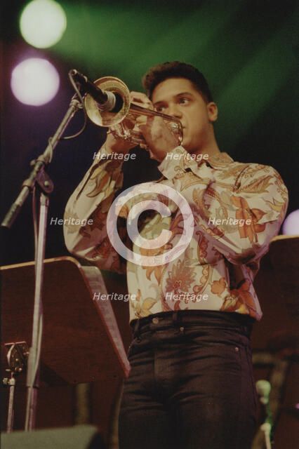 Miles Evans, Maastricht Jazz Mecca, Netherlands, 1991. Creator: Brian Foskett.