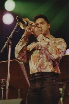 Miles Evans, Maastricht Jazz Mecca, Netherlands, 1991. Creator: Brian Foskett