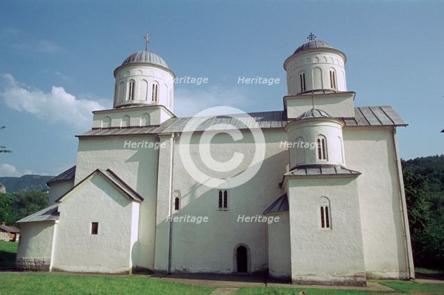 Mileseva Monastery, near Prijepolje, south-west Serbia. Creator: Vivienne Sharp.