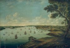 Milford Haven 1776. Creator: JR Attwood