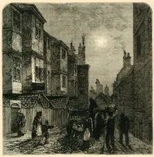 Milford Lane in 1820 (1881). Creator: Unknown