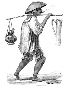 Milkman of Manilla, 1857. Creator: Unknown