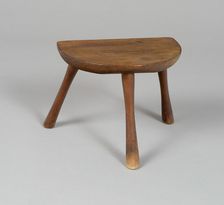Milking Stool, 1841/60. Creator: Shaker Colony