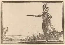 Military Commander on Foot, 1621. Creator: Edouard Eckman
