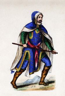 Military Costume of the Lower Rhine, sheet copied from the paintings in the gallery of the Instit…