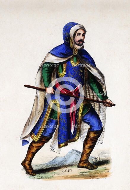 Military Costume of the Lower Rhine, sheet copied from the paintings in the gallery of the Instit…