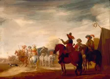 Military Camp, 1642. Creator: Jan Jacobsz van der Stoffe