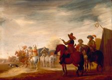 Military Camp, 1642. Creator: Jan Jacobsz van der Stoffe