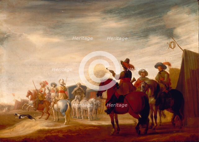 Military Camp, 1642. Creator: Jan Jacobsz van der Stoffe.