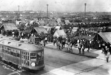 Military camp at Gary, Indiana, USA, 17th September 1923