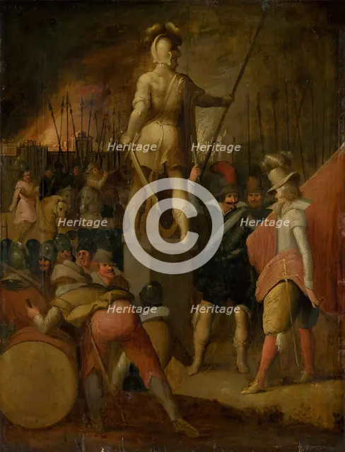 Military camp, c1600. Creator: Louis de Caullery.