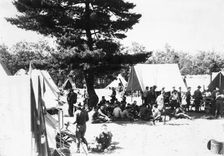 Military camp, Fort Sheridan, Illinois, USA, 1930