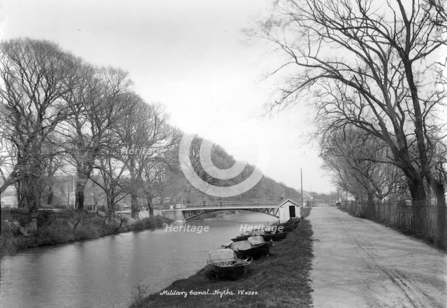 Military Canal, Kent, 1890-1910. Artist: Unknown