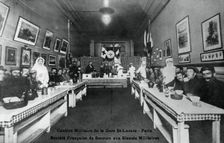 Military canteen, Gare St Lazare, Paris, World War I, 1914-1918