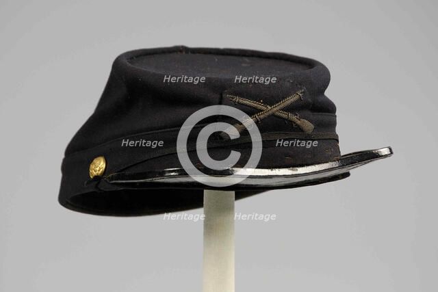 Military cap, American, 1881-82. Creator: Unknown.