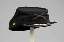 Military cap, American, 1881-82. Creator: Unknown