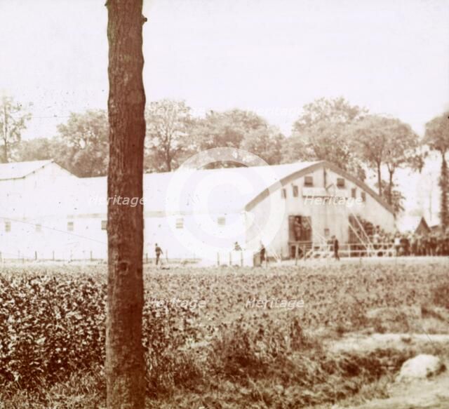 Military base, Furnes, Flanders, Belgium, c1914-c1918. Artist: Unknown.
