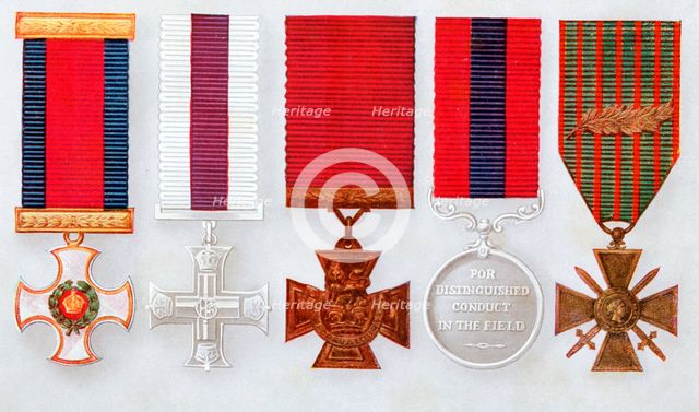 Military decorations. Artist: Unknown