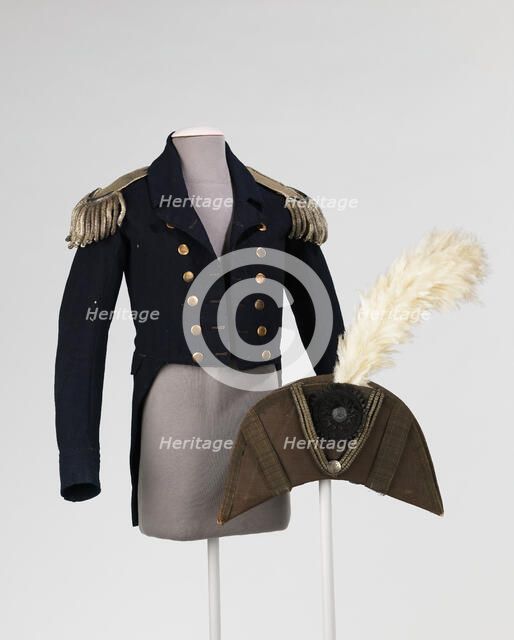 Military ensemble, American, 1776-83. Creator: Unknown.