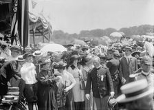 Military Field Mass By Holy Name Soc. of Roman Catholic Church, 1910. Creator: Harris & Ewing