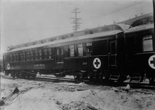 Military Hospital Car, C.P.R'Y., between c1915 and 1917. Creator: Bain News Service