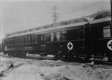 Military Hospital Car, C.P.R'Y., between c1915 and 1917. Creator: Bain News Service