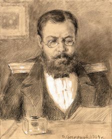 Military Official, 1904. Creator: Boris Vasilievich Smirnov