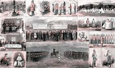 'Military Life at Aldershot and Sandhurst 1891. Creator: Edward Killingworth Johnson