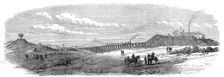 Military narrow-gauge railway, South Camp, Aldershott, 1872. Creator: Unknown