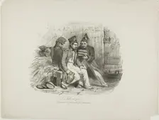 Military Prison, 1827. Creator: Auguste Raffet