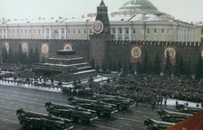 Military review, Red Square, Moscow, 1971