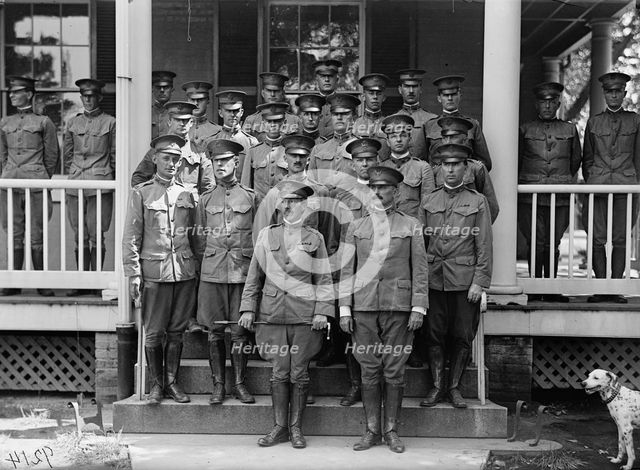 Military Training, 1917 or 1918. Creator: Harris & Ewing.