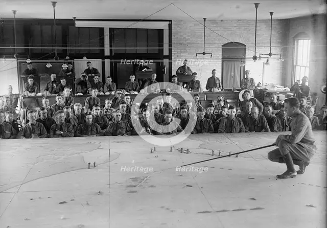 Military Training, 1917 or 1918. Creator: Harris & Ewing.