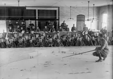 Military Training, 1917 or 1918. Creator: Harris & Ewing