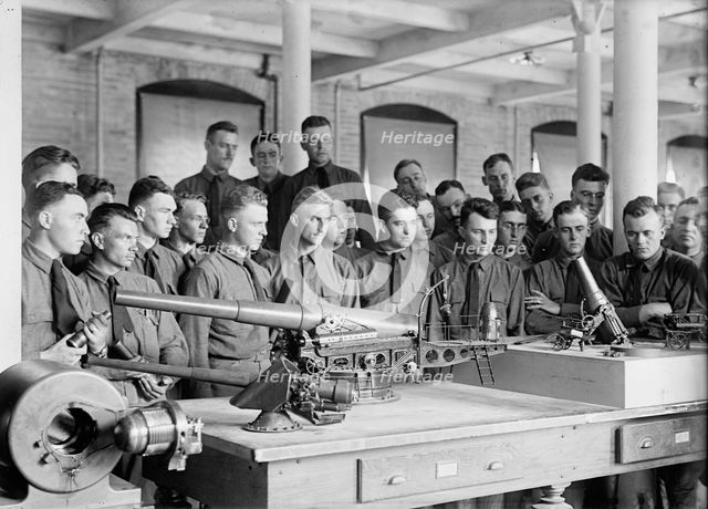 Military Training, 1917 or 1918. Creator: Harris & Ewing.