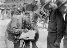 Military Training, 1917 or 1918. Creator: Harris & Ewing