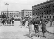 Military Training, 1917 or 1918. Creator: Harris & Ewing