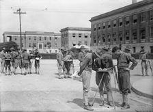 Military Training, 1917 or 1918. Creator: Harris & Ewing