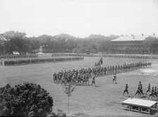 Military Training, 1917 or 1918. Creator: Harris & Ewing
