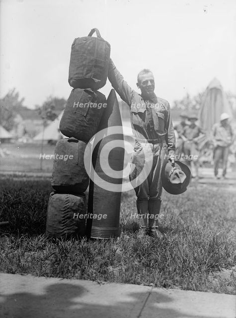 Military Training, 1917 or 1918. Creator: Harris & Ewing.