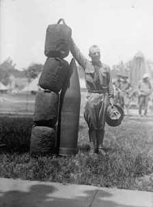 Military Training, 1917 or 1918. Creator: Harris & Ewing