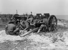 Military Training, 1917 or 1918. Creator: Harris & Ewing