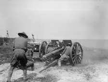 Military Training, 1917 or 1918. Creator: Harris & Ewing