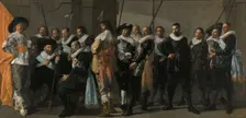 Militia Company of District XI under the Command of Captain Reynier Reael, Known as The Meagre Comp Creator: Frans Hals