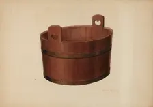 Milk Tub, c. 1941. Creator: Ralph Russell