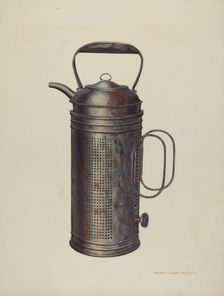 Milk Warmer, c. 1939. Creator: Edward L Loper