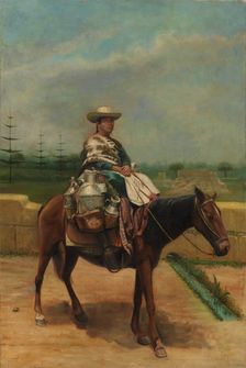 Milk Woman, ca. 1890-1892. Creator: Unknown