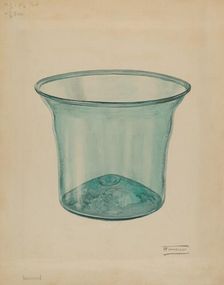 Milk Bowl, c. 1936. Creator: Frank Fumagalli